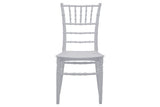Scaun Tiffany, Alb, 40x86x43 cm