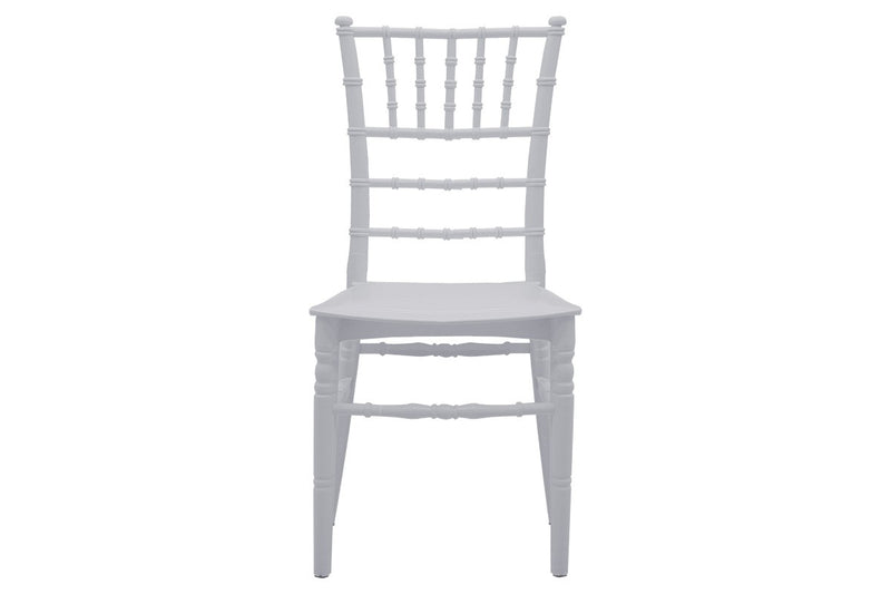 Scaun Tiffany, Alb, 40x86x43 cm, perspectiva suplimentara