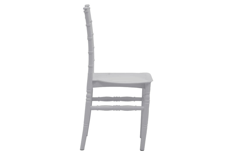 Scaun Tiffany, Alb, 40x86x43 cm, foto produs
