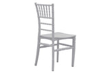 Scaun Tiffany, Alb, 40x86x43 cm