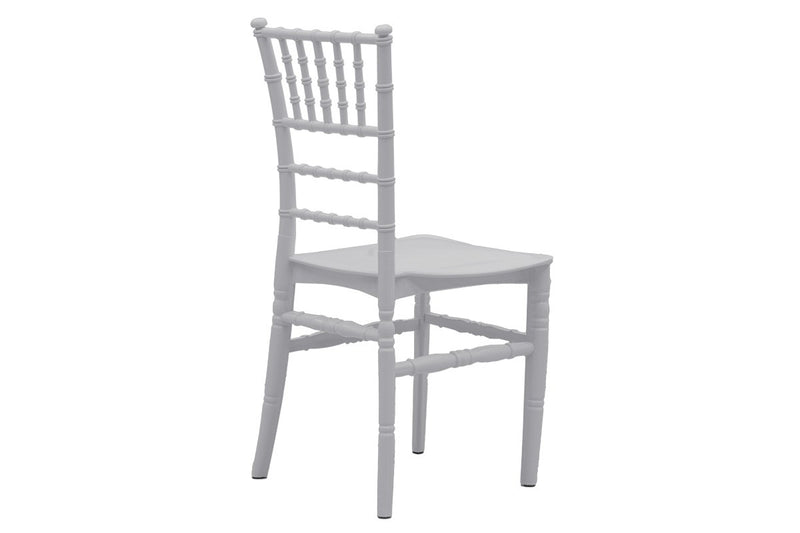 Scaun Tiffany, Alb, 40x86x43 cm, foto produs 6