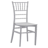 Scaun Tiffany, Alb, 40x86x43 cm