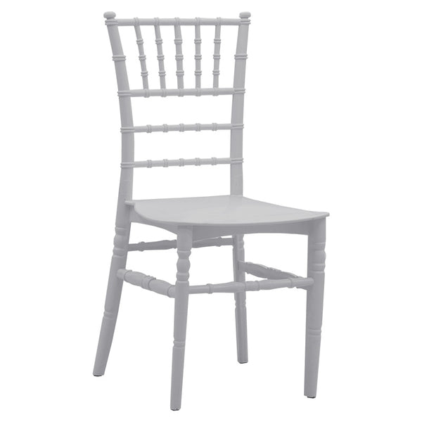 Scaun Tiffany, Alb, 40x86x43 cm