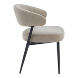 Scaun Timur, Placaj, 61x55x78 cm - Bej