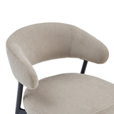 Scaun Timur, Placaj, 61x55x78 cm - Bej