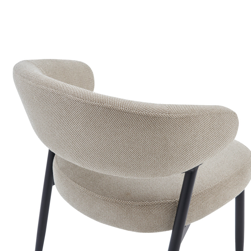 Scaun Timur, Placaj, 61x55x78 cm - Bej