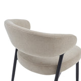Scaun Timur, Placaj, 61x55x78 cm - Bej