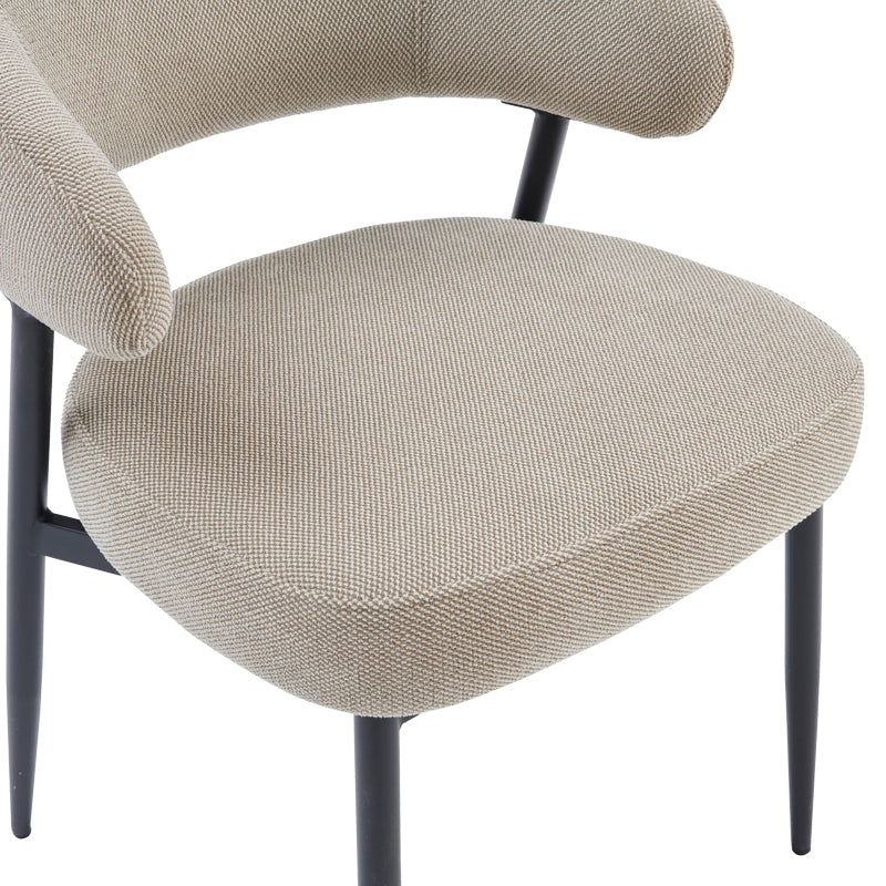 Scaun Timur, Placaj, 61x55x78 cm - Bej