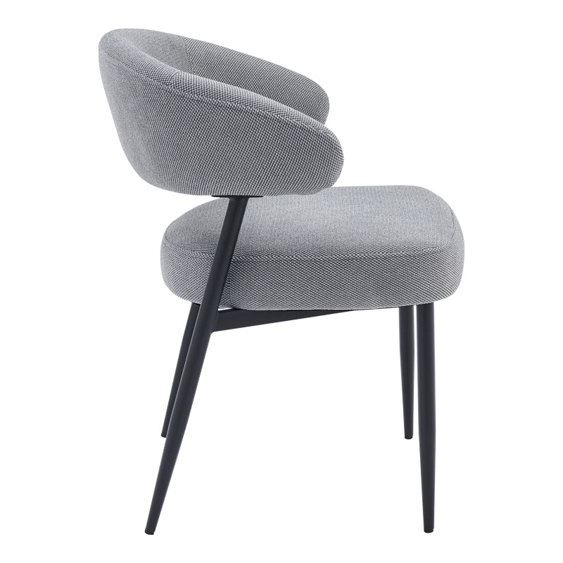 Scaun Timur, Placaj, 61x55x78 cm - Gri