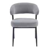 Scaun Timur, Placaj, 61x55x78 cm - Gri