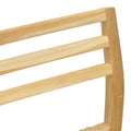 Scaun Tuga, lemn teak, împletitură PE, Natur, 50x58x86 cm, foto produs 7