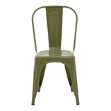 Scaun Utopia, metal, 44x44x85 cm - Verde