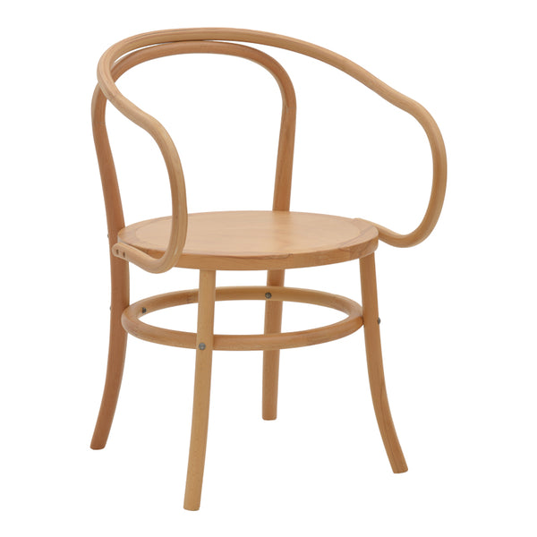 Scaun Verfie lemn de fag, Natural, 55x50x83 cm