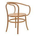 Scaun Verfie lemn de fag, Natural, 55x50x83 cm, imagine suplimentara