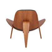 Scaun Vilma, Negru, 90x73x75 cm, perspectiva suplimentara