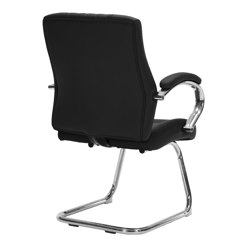 Scaun Visitor chair Thiodore, Negru, 67x50x100 cm, imagine ambient