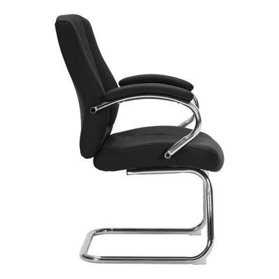 Scaun Visitor chair Thiodore, Negru, 67x50x100 cm, detaliu produs