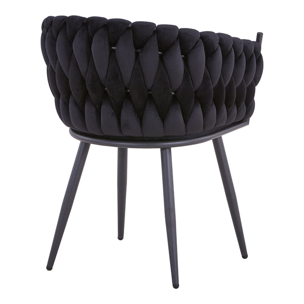 Scaun Vivian catifea, Diverse culori, 61x55x80 cm