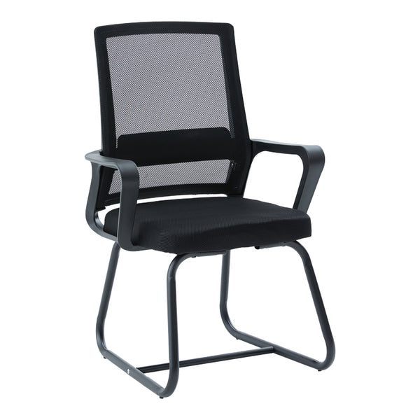 Scaun vizitator Palma, mesh, 46x52x94 cm