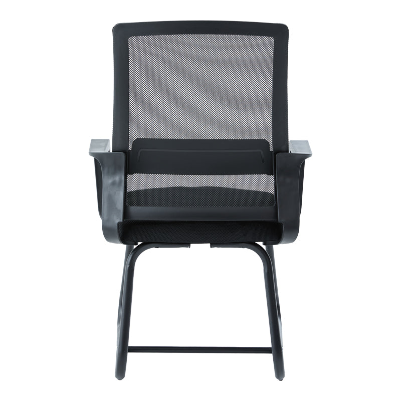 Scaun vizitator Palma, mesh, 46x52x94 cm - Negru