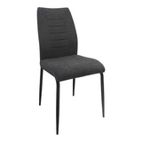 Scaun Wedena, Stofa, 46x50x94 cm - Antracit