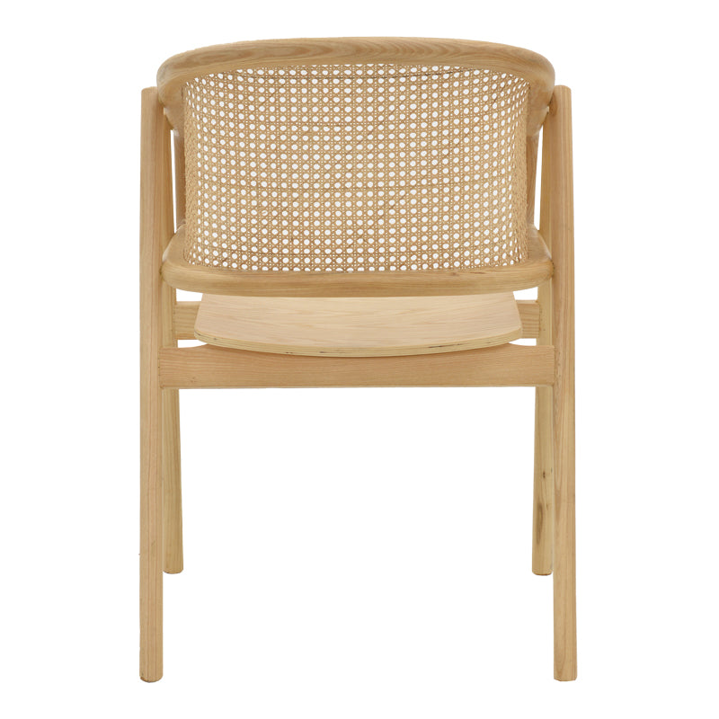 Scaun Wenzy din lemn masiv Natural toon, 58x58x82 cm