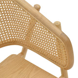 Scaun Wenzy din lemn masiv Natural toon, 58x58x82 cm