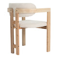 Scaun Winsor, Lemn rubberwood, Bej, 59x51x76 cm, imagine ambient