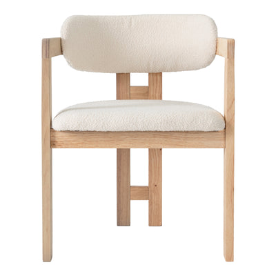Scaun Winsor, Lemn rubberwood, Bej, 59x51x76 cm, imagine produs 4