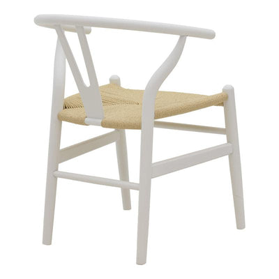 Scaun Wishbone, Alb, 53x55x76 cm, foto produs 17
