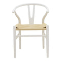Scaun Wishbone, Alb, 53x55x76 cm, foto produs 19