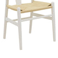 Scaun Wishbone, Alb, 53x55x76 cm, foto produs 23