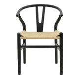 Scaun Wishbone, Alb, 53x55x76 cm