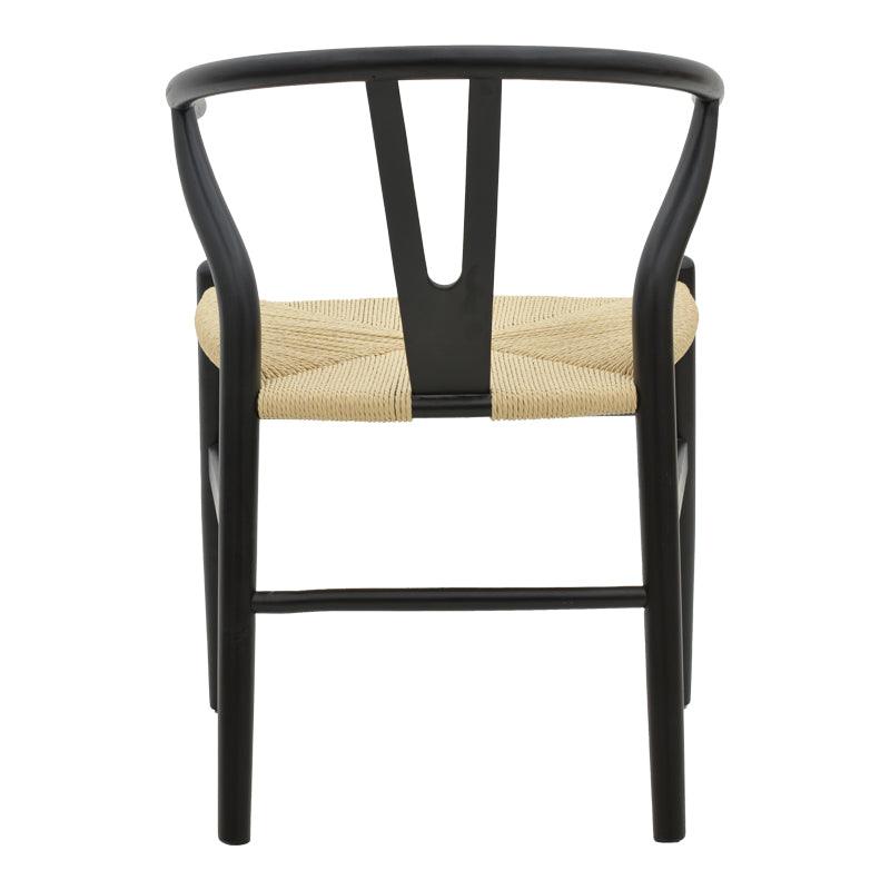 Scaun Wishbone, Alb, 53x55x76 cm