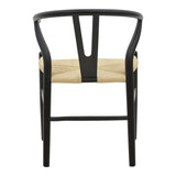 Scaun Wishbone, Alb, 53x55x76 cm