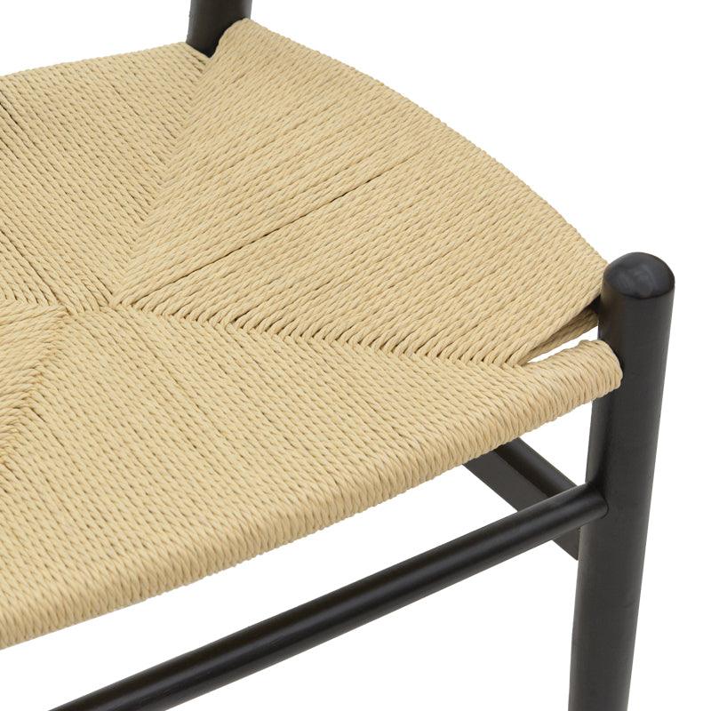 Scaun Wishbone, Alb, 53x55x76 cm