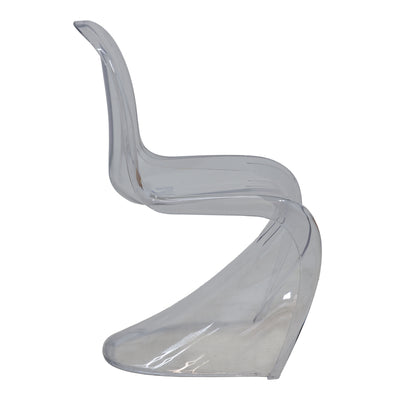 Scaun Xyofa PC Transparent, Multicolor, 42x45x85 cm, detaliu produs