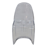 Scaun Xyofa PC Transparent, Multicolor, 42x45x85 cm