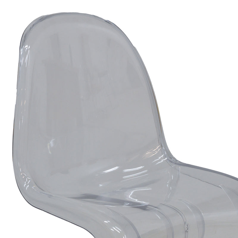 Scaun Xyofa PC Transparent, Multicolor, 42x45x85 cm, foto produs