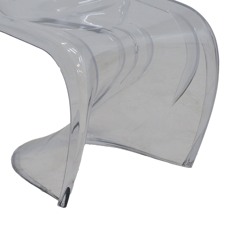 Scaun Xyofa PC Transparent, Multicolor, 42x45x85 cm