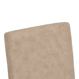 Scaun Zeben, Lemn rubberwood, 44x56x94 cm - Bej-Negru