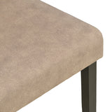 Scaun Zeben, Lemn rubberwood, 44x56x94 cm - Bej-Negru