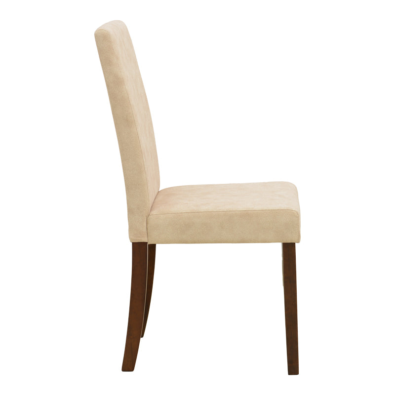 Scaun Zeben, Lemn rubberwood, 44x56x94 cm - Crem-Nuc