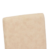 Scaun Zeben, Lemn rubberwood, 44x56x94 cm - Crem-Nuc