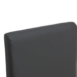 Scaun Zeben, Lemn rubberwood, 44x56x94 cm - Negru