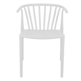 Scaun Zelma, Alb, 55x53x73 cm