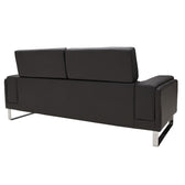 Set 2 canapele cu 2 locuri Shea, Negru, 198x80x87 cm, foto produs 6