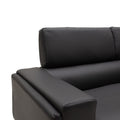 Set 2 canapele cu 2 locuri Shea, Negru, 198x80x87 cm, foto produs 9