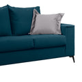 Set 2 canapele cu 2 locuri Verona x2, Gri deschis, 225x93x100 cm, foto produs 7