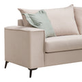 Set 2 canapele cu 2 locuri Verona x2, Verde deschis, 225x93x100 cm, detaliu produs